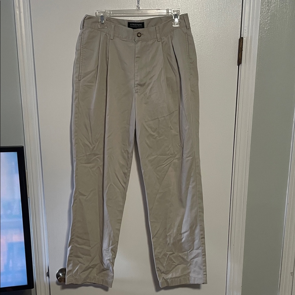 Structure Men's Tan Chinos